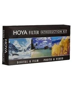 Hoya 77mm (HMC UV/Circular Polarizer/Warm) 3 Introduction Filter Kit with Pouch